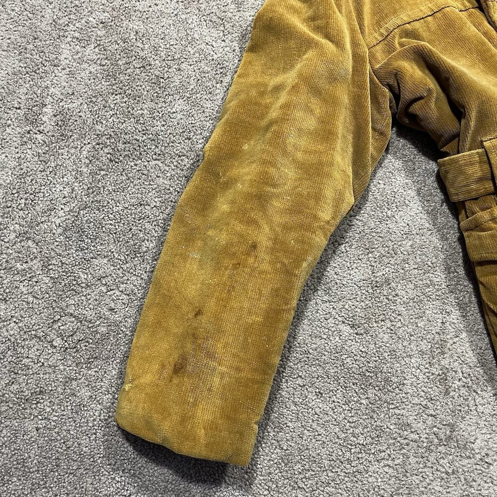 Vintage Northwest Corduroy Sherpa Lined Belted Jacket Womens Large - Picture 2 of 16